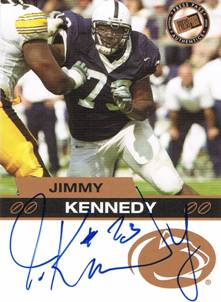 2003 Jimmy Kennedy Press Pass Bronze Rookie Auto Autograph